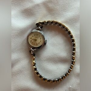 Timex Women's Silver and Gold Watch